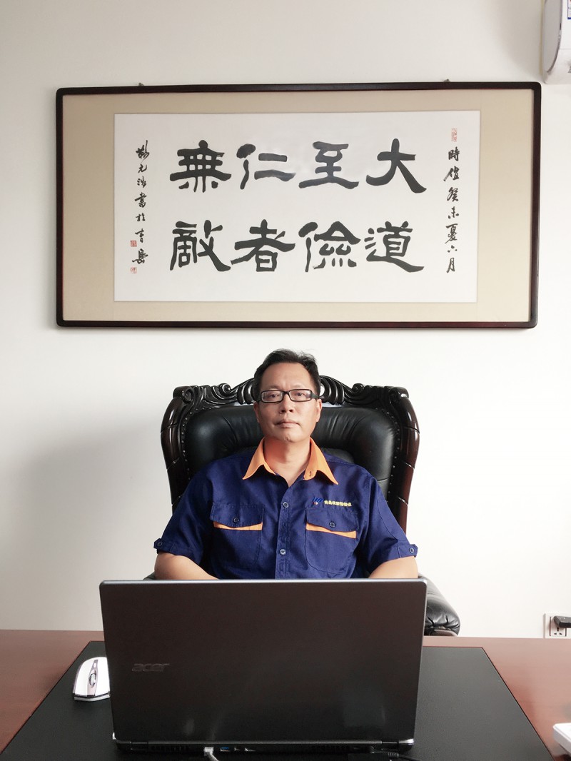 青島優(yōu)派普環(huán)??萍脊煞萦邢薰究偨?jīng)理唐興國(guó)