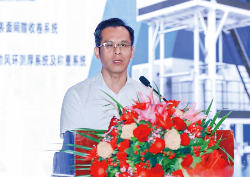 獅山鎮(zhèn)人民政府黨委副書記、鎮(zhèn)長(zhǎng)馮惠恩首先發(fā)表致辭-拷貝